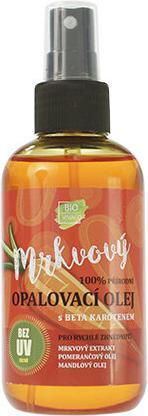 Productafbeelding Vivapharm Vivaco S.R.O. - 100% Natuurlijke Olie Bruinings Met Wortelextract Spf 0 (Zelfbruinende olie, 150 ml)