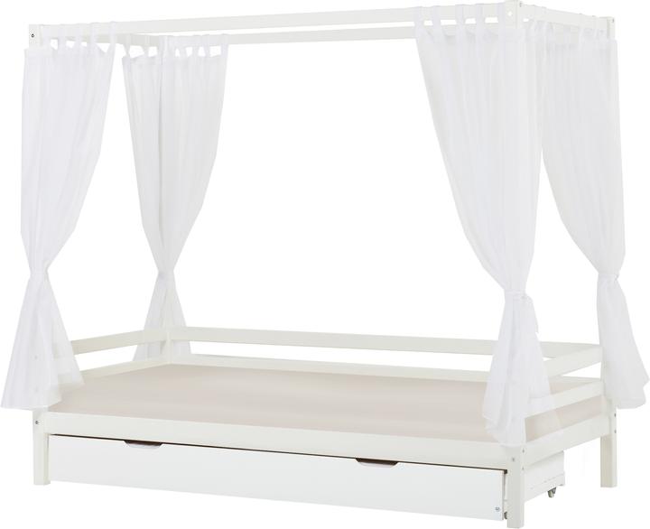 Produktbild Hoppekids Canopy Bed 90x200 w.curtain (90 x 200 cm)