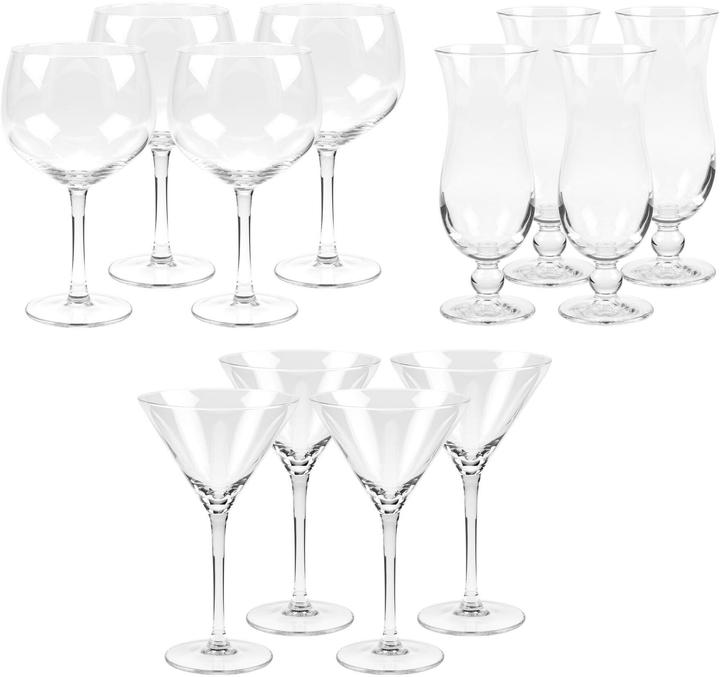 Immagine prodotto Fs-Star Set di bicchieri da cocktail (6.50 dl, 1 x, Bicchieri di gin)