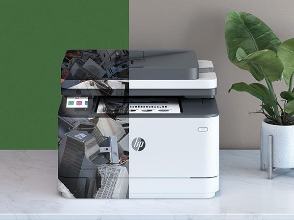 Produktbild HP LaserJet Pro MFP 3102fdn (Laser, Schwarz-Weiss)
