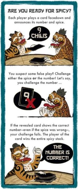 Produktbild HG006E - Spicy, Card Game (EN), for 2-6 Player, from 10 Years (DE-Ausgabe) (Englisch, 2 - 6 Spieler)