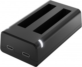 Actual product image Newell SDC-USB Zweikanal-Ladegerät für One X3-Akkus für Insta360 (Charger)