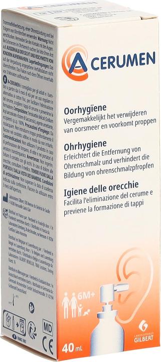 Actual product image A-Cerumen Ohrenspray