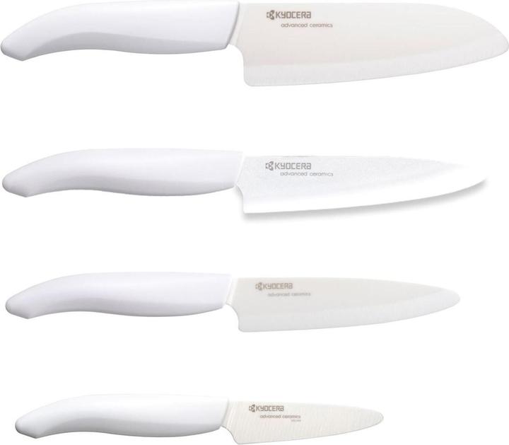 Produktbild Kyocera Bamboo Knife Block + WHWH Set