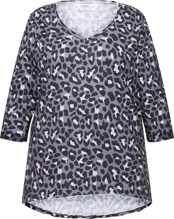 Immagine prodotto Angel of Style T-Shirt, A-Linie, Leo-Print, V-Ausschnitt, 3/4-Ärmel (46)