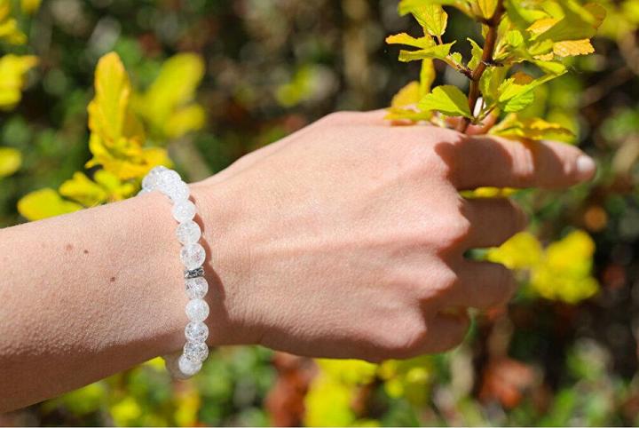 Produktbild Beneto Crystal beaded bracelet MINK50/17 (Kristall)