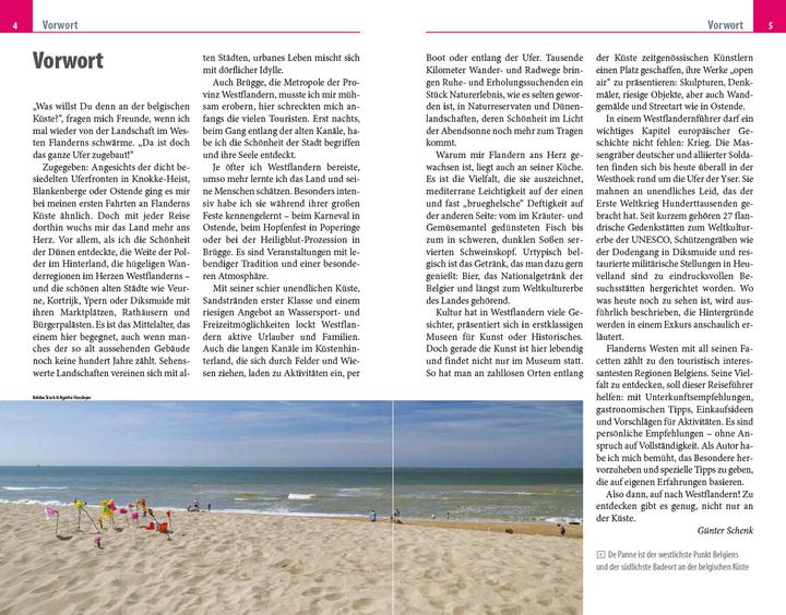 Actual product image Reiseführer Belgische Küste – Westflandern mit Brügge (German, Günter Schenk, 2024)