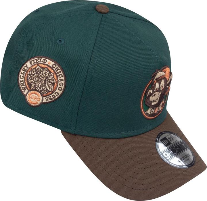 Produktbild New Era 9Forty A-Frame Cap - Chicago Cubs Forest Walnut (One Size)