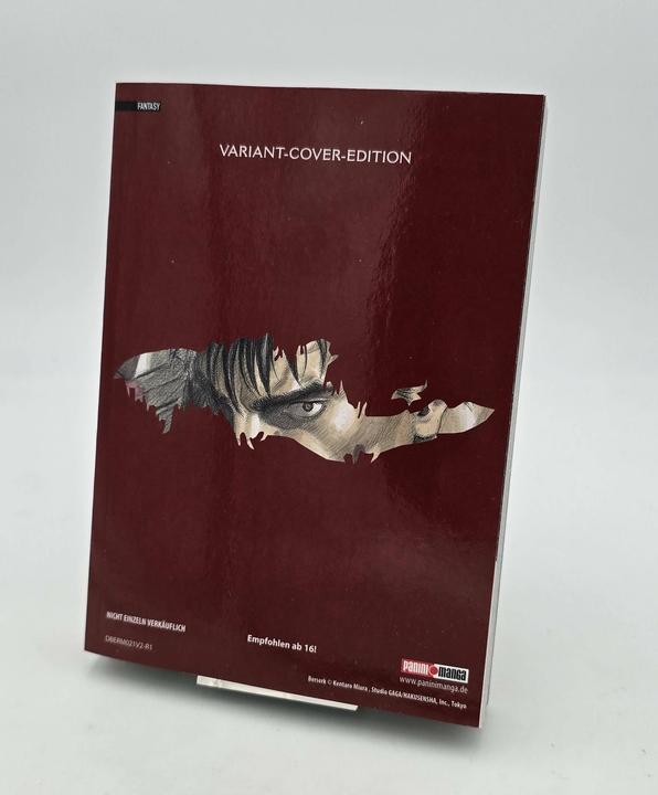 Actual product image Panini Berserk Max 21 - Tarot-Edition (German, Alice Mastroleo, Kentaro Miura, Kouji Mori, Studio Gaga, 2025)