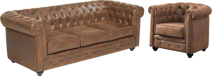 Image du produit Vente-unique Chesterfield (3 places)