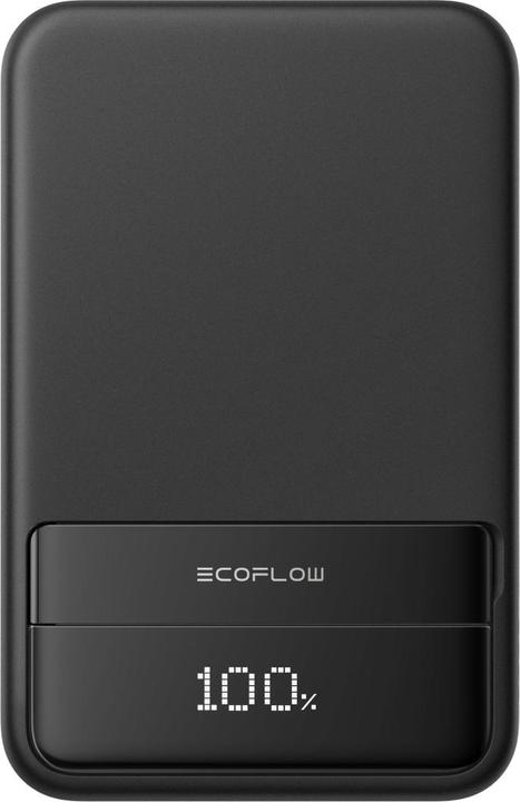 Produktbild EcoFlow RAPID magnetic powerbank, 10000mAh, (black). (10000 mAh, 65 W, 10000 Wh)