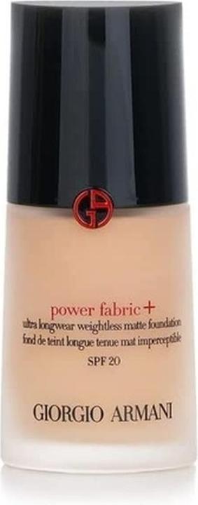 Actual product image Giorgio Armani Power Fabric + Longwear High Coverage Foundation ( 3 ) (Camel)