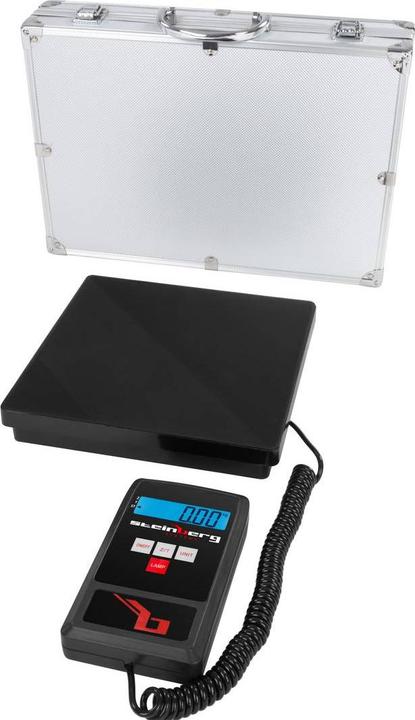 Produktbild Steinberg Paketwaage Plattformwaage Präzisionswaage Tischwaage Digitalwaage 100 kg/10g LCD