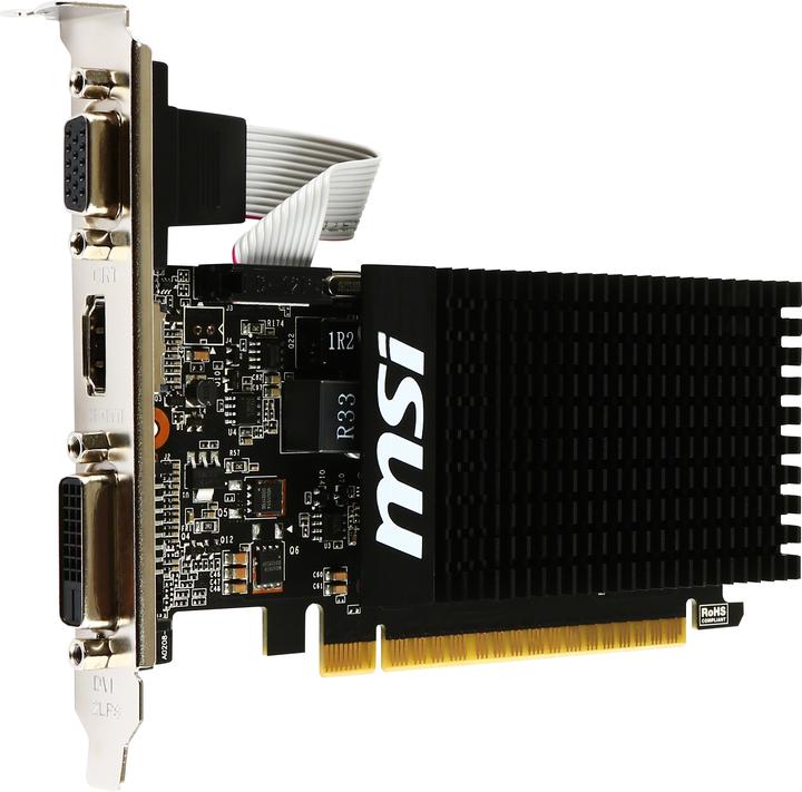 Actual product image MSI GeForce GT 710 2GD3H LP (2 GB)