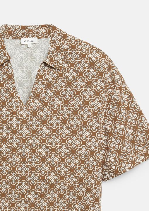 Produktbild s.Oliver Viskosebluse im Boxy Fit (40)