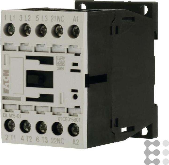 Produktbild Eaton Leistungsschütz DILM DILM15-01(230V50HZ,240V60HZ) 1 Öffner 230 V/AC 50 Hz/240 V/AC 60 Hz