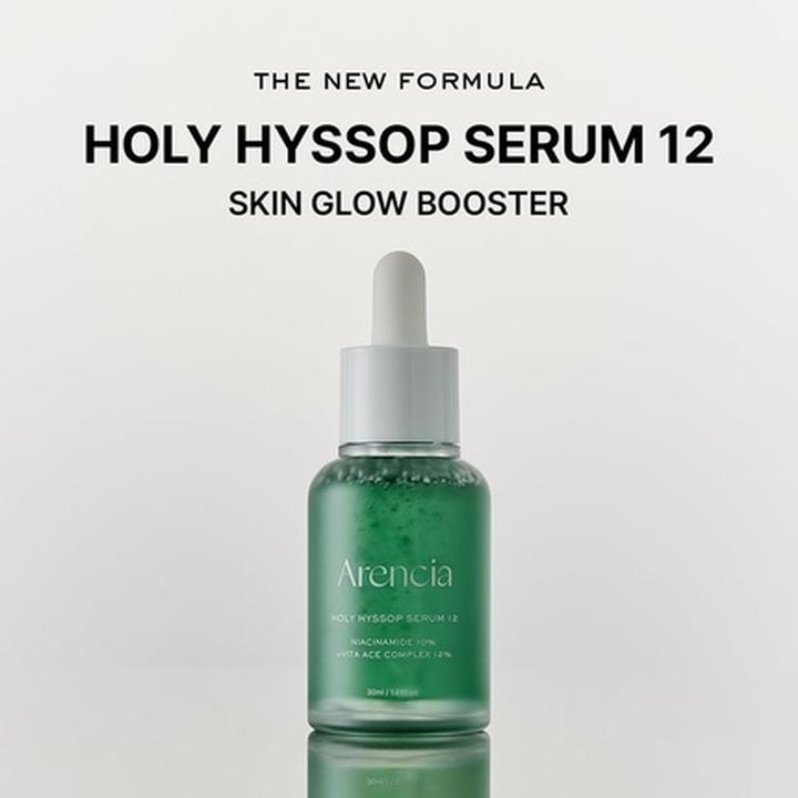 Image du produit Arencia Hyssop Glow Serum 10 Niacinamide 12 Vitamin A C E (30 ml)