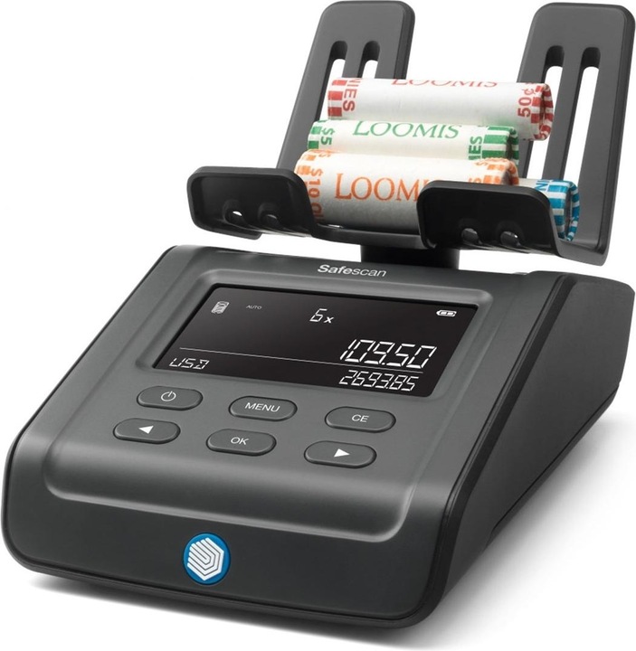 Immagine prodotto Safescan 6165 Contatore di banconote/monete (Bancone, Contamonete)