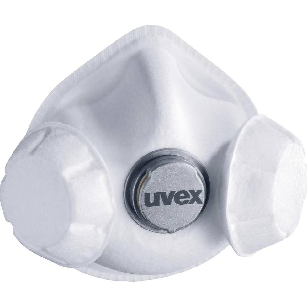 Uvex Safety, Atemschutzmaske, Uvex silv-Air exxcel 7333 8787333 Feinstaubmaske mit Ventil FFP3 3 St. DIN EN 149:2001 + A...