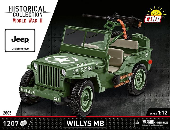 Produktbild Cobi 2805 Willys MB & M2 gun