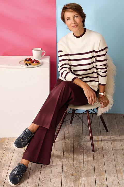 Produktbild Betty Barclay Betty&Co Damen Streifenpullover (40)