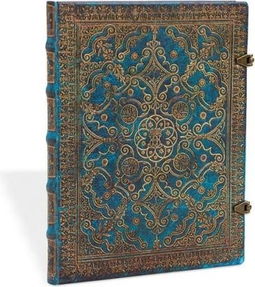 Produktbild Paperblanks Notizbuch Equinoxe Azurblau (Liniert, Harter Einband)
