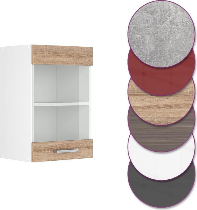 Produktbild Vicco Küchenglasschrank R-Line (40 x 31 x 60 cm)