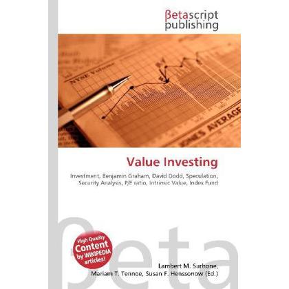 Value Investing, Fachbücher von Lambert M. Surhone, Miriam T. Timpledon, Susan F. Marseken