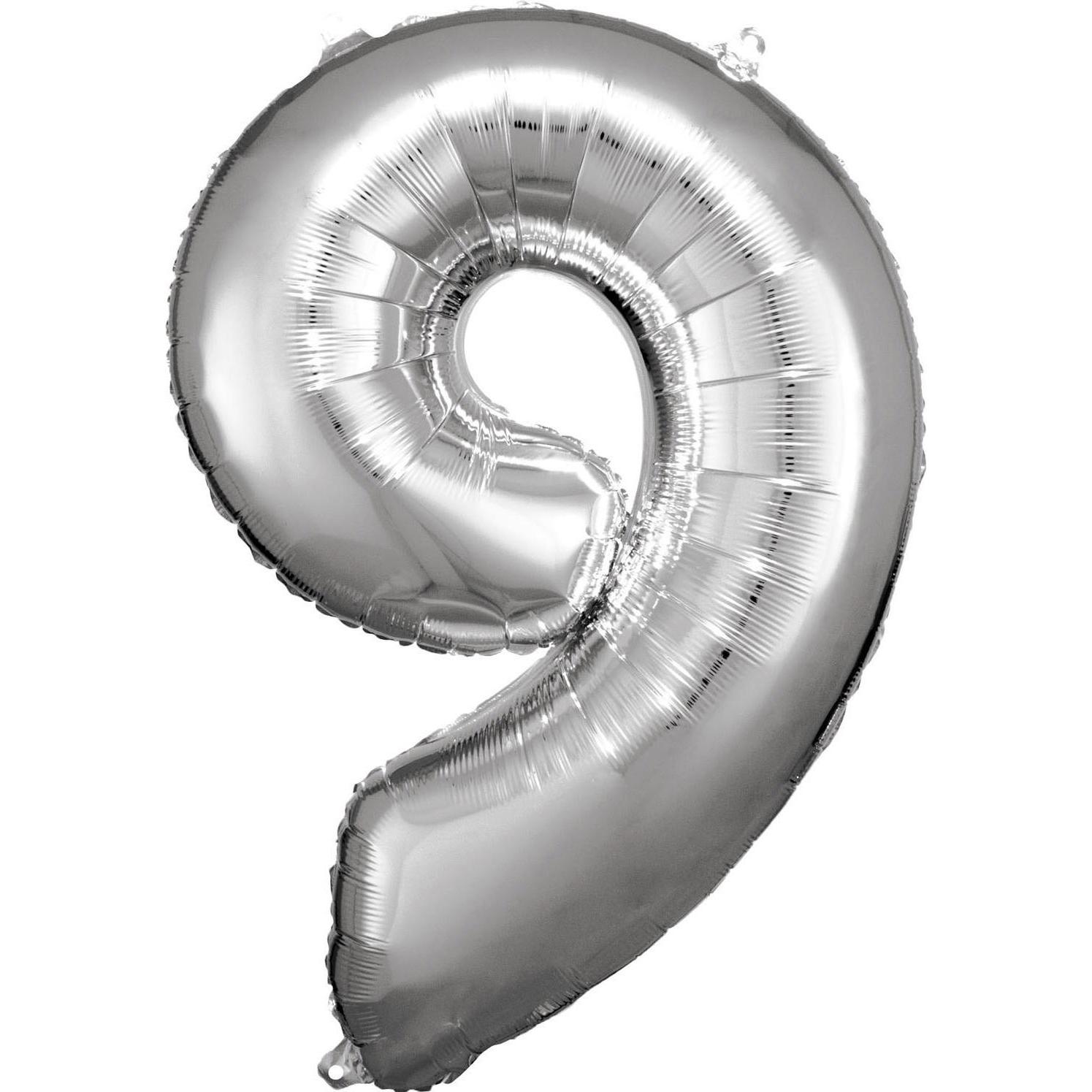 Amscan Folienballon Zahl 9