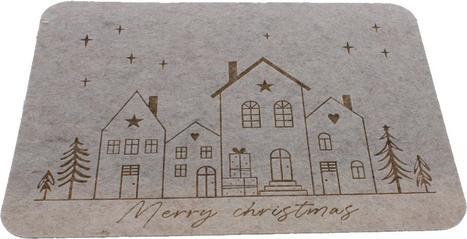 MICA Living Platzmatte Merry Christmas - ca. 40 x 30 cm (40 x 30 cm)