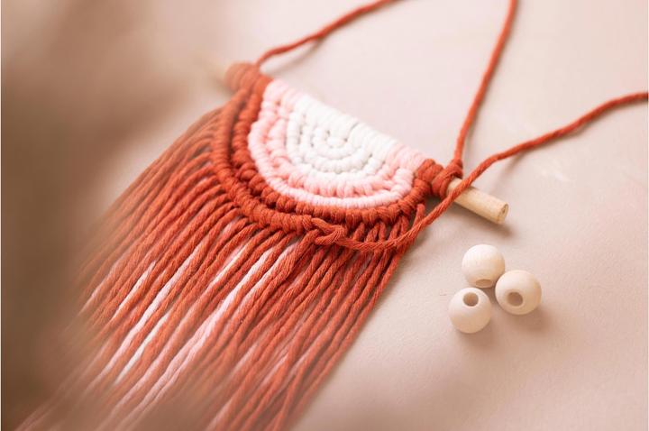 Actual product image Creativ Company Mini Macramé Wall Decoration Craft Set