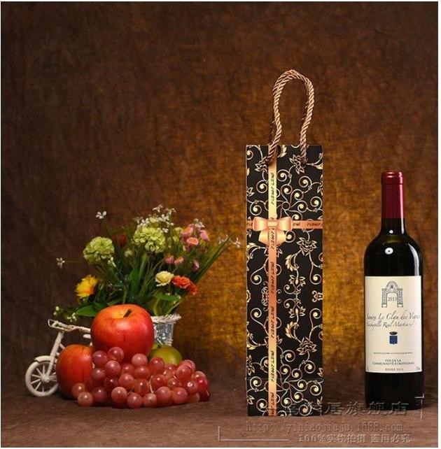 Produktbild MU Style Loop Series Weinflasche Geschenktüte (2er Set) (Flaschentasche, 1 x)