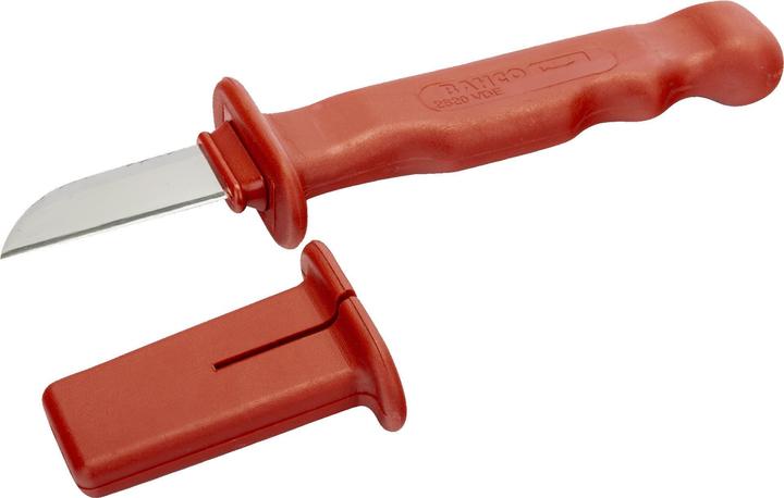 Produktbild Bahco Isoliertes Kabelmesser mit Schutzkappe aus Kunststoff, 55,5 mm (5.55 cm)
