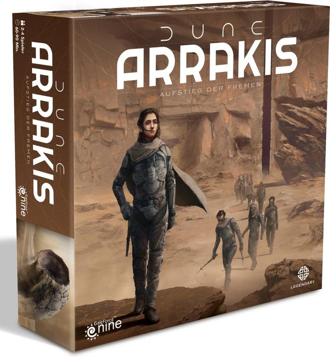 GF9DUN7G - Dune - Arrakis: Dawn of the Fremen, Brettspiel, für 2-4 Spieler, ab 14 Jahren (DE-Ausgabe (Deutsch, 2 - 4 Spieler)
