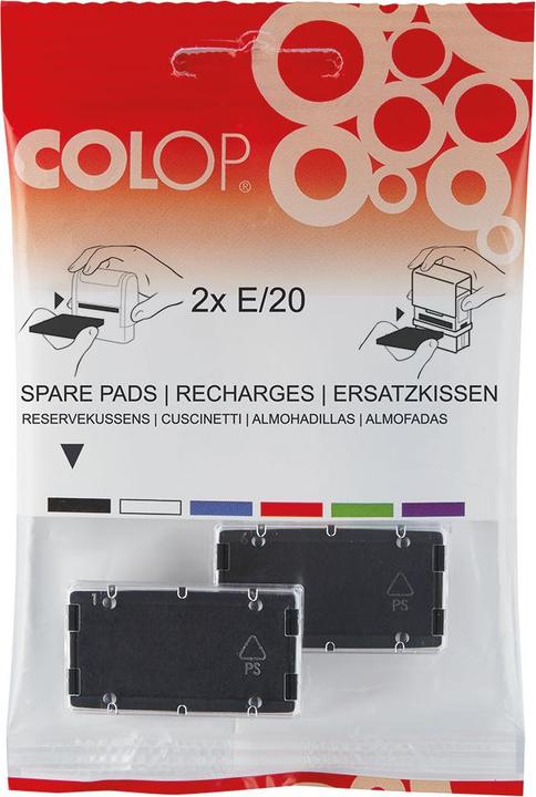Immagine prodotto Colop Tampone per francobolli E/20 nero 2 pezzi