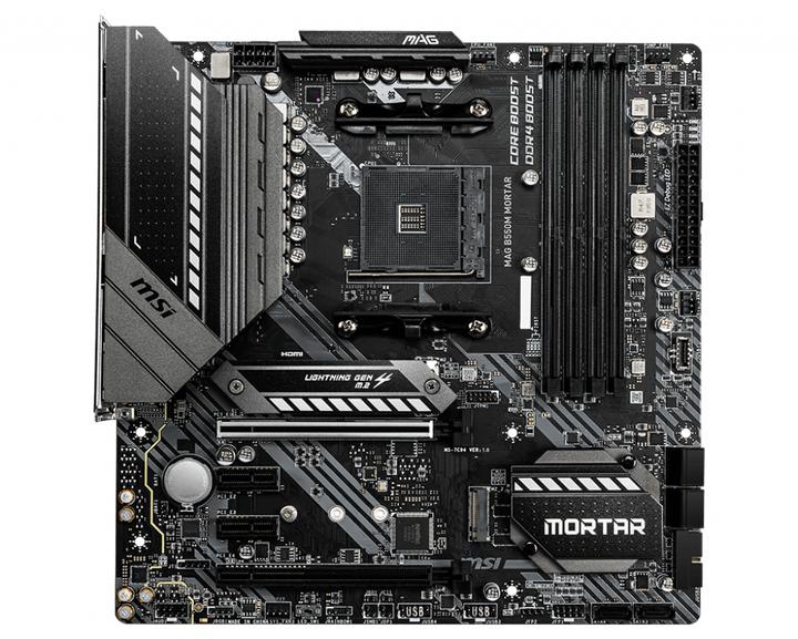 Image du produit MSI MORTIER MAG B550M (AM4, AMD B550, mATX)
