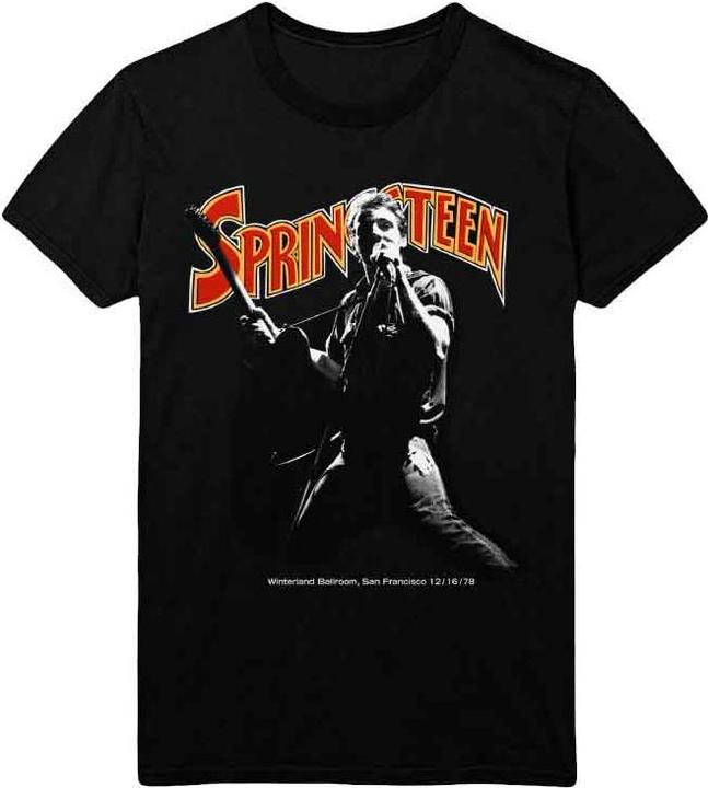 Actual product image Bruce Springsteen Winterland Ballroom Singing (XL)