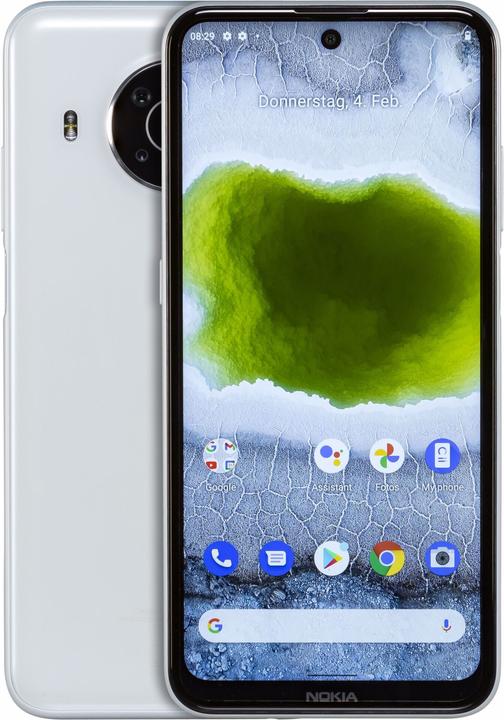 Produktbild Nokia X10 (128 GB, Snow, 6.67", Dual SIM, 5G)
