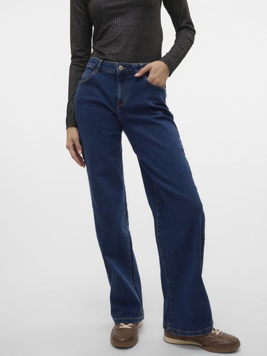 Immagine prodotto Vero Moda Vmelly Mr Wide Jeans Blue Noos (L)