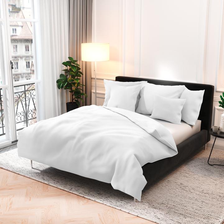 Actual product image Living Home Percale (Pillowcase, 65 x 100 cm)