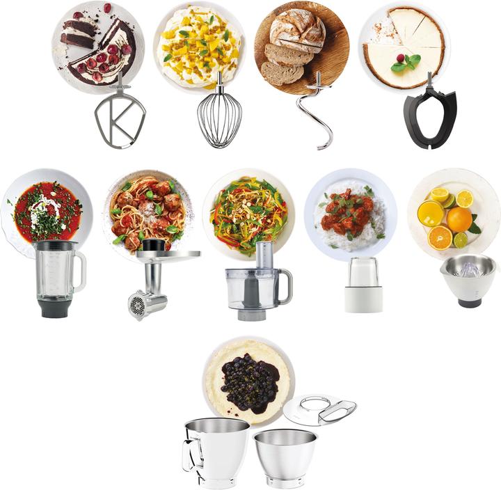 Produktbild Kenwood KVL85.704SI Titanium Chef Baker XL inkl. KAH359+KAX950+KAH64 (1200 W)