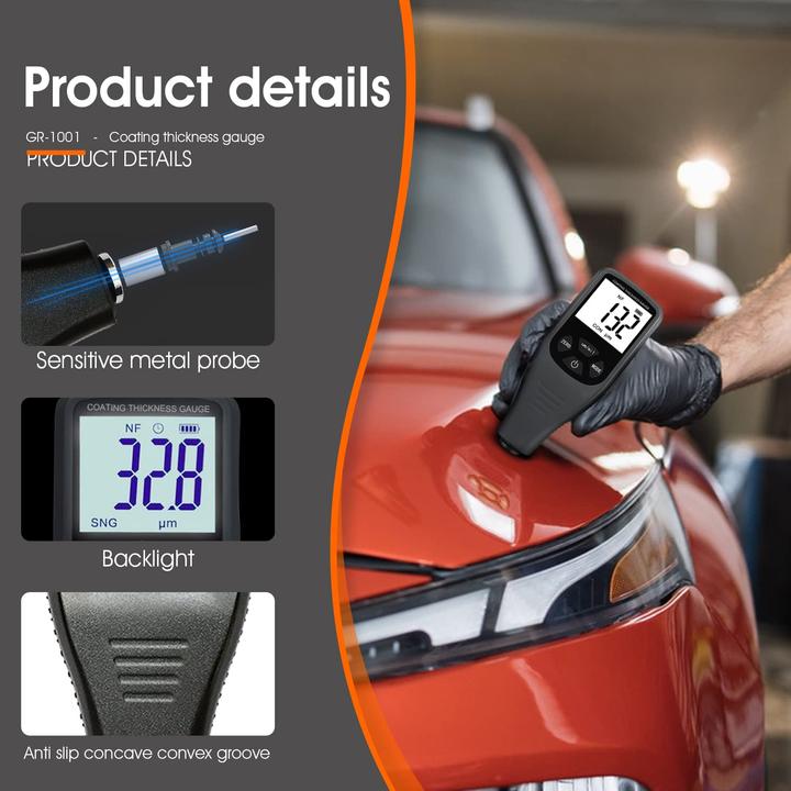 Actual product image Goyerrnes Schichtdickenmessgerät GR-2001 (Coating thickness gauge)
