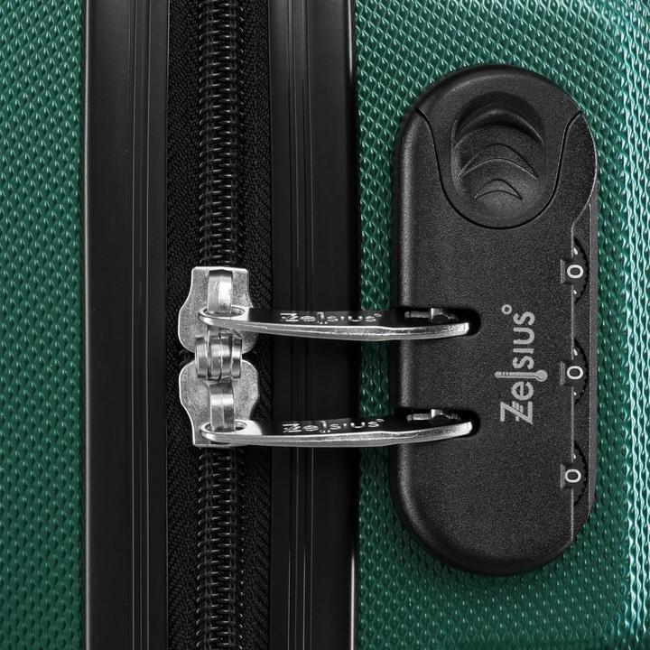 Image du produit Zelsius Ensemble de 3 valises rigides