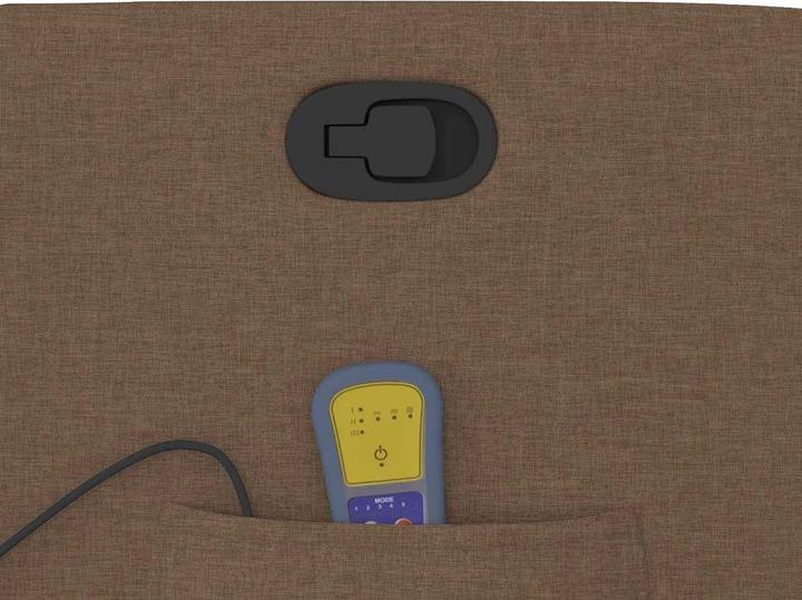 Immagine prodotto vidaXL Sedia da massaggio in tessuto marrone