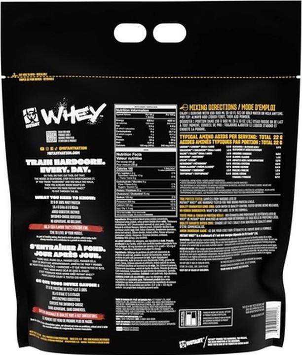 Produktbild Mutant Whey (4540.10 g, Erdbeere, Schokolade, Vanille)