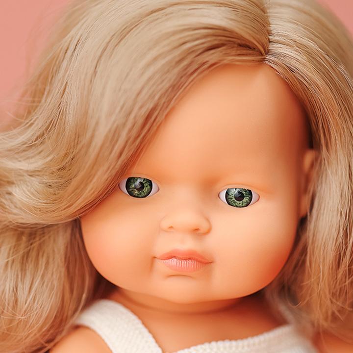 Produktbild Miniland PUPPE MÄDCH.BLOND 38CM MF&M