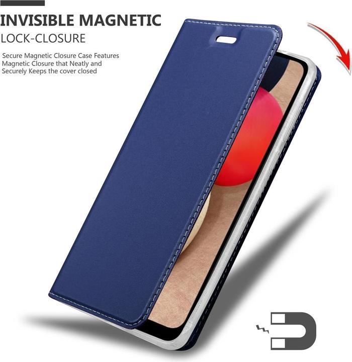 Produktbild Cadorabo Book Classy Style Cover (Samsung Galaxy A02s)