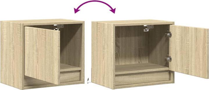 Immagine prodotto vidaXL Wand-Nachttisch (45 x 31 x 40.50 cm)