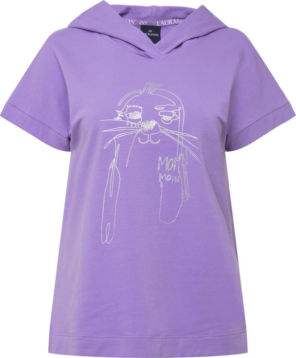 Image du produit Laurasøn Hoodie, Robben-Print, Kapuze, OEKO-TEX (L)
