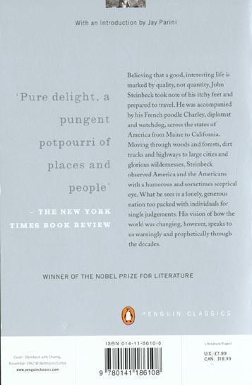 Immagine prodotto Travels with Charley in Search of America (Inglese, John Steinbeck, 2000)